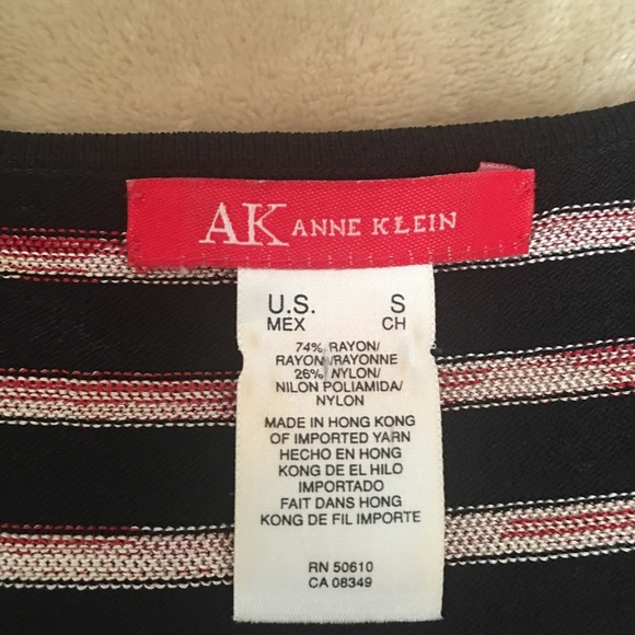 Tank Top ANNE KLEIN Size S Sleeveless Scoop Neck - Picture 8 of 12